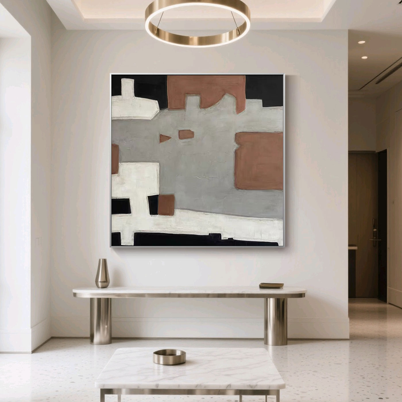 Mid-Century Modern Geometric Wall Art - Urban Relic