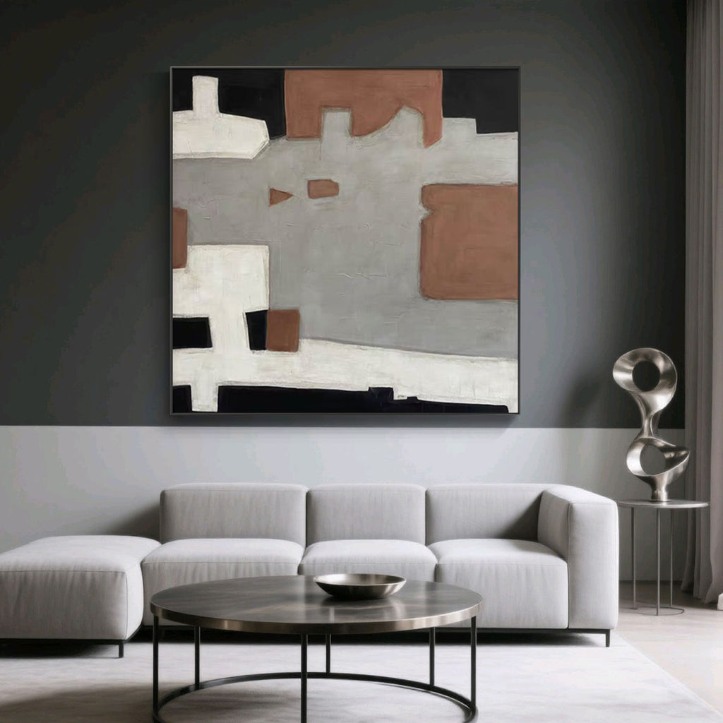 Mid-Century Modern Geometric Wall Art - Urban Relic
