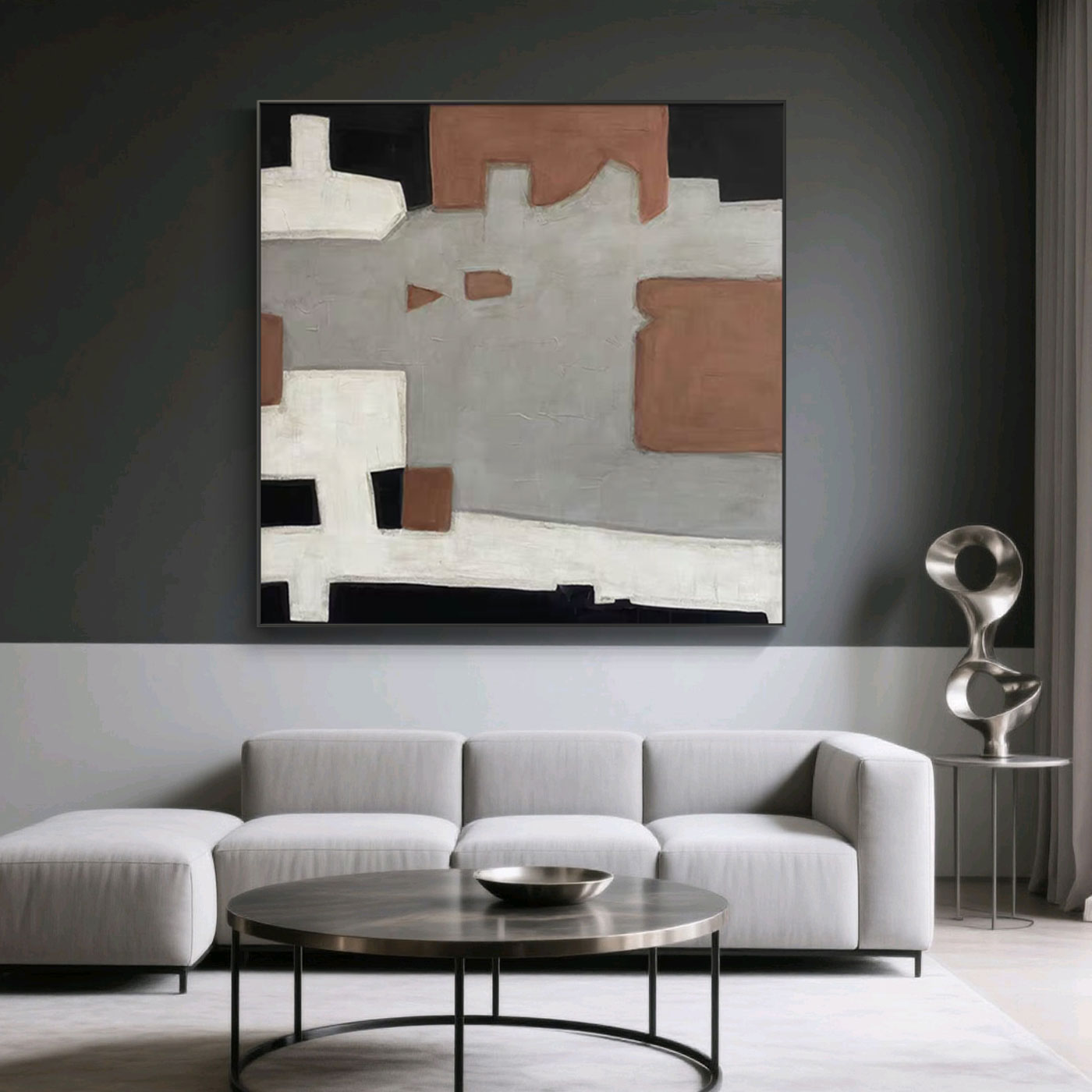 Mid-Century Modern Geometric Wall Art - Urban Relic