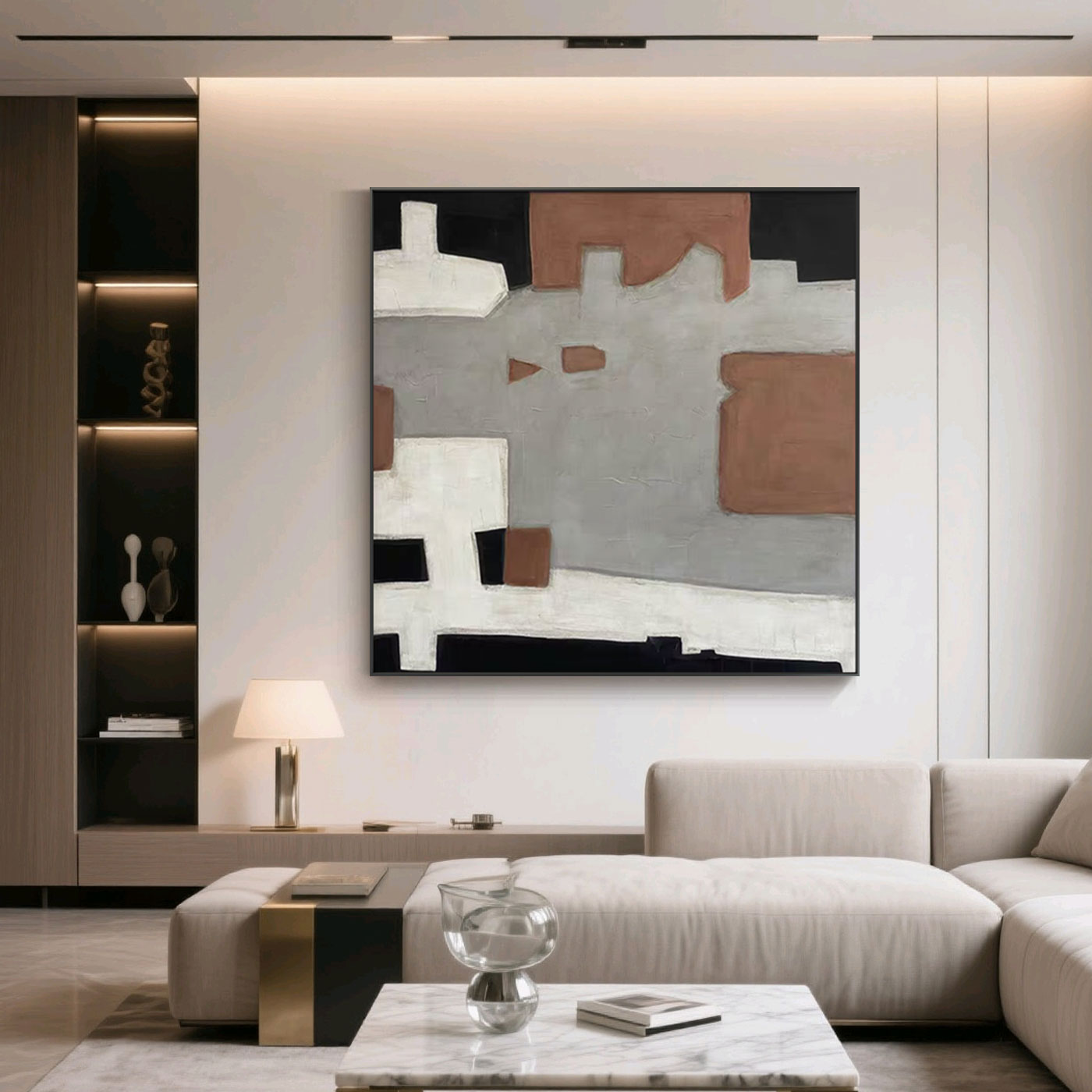Mid-Century Modern Geometric Wall Art - Urban Relic