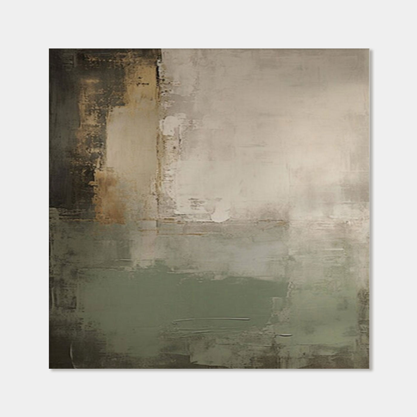 Mid-Century Wabi-Sabi Wall Art - Veil of Earth