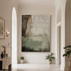 Mid-Century Wabi-Sabi Painting - Sediment