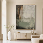 Mid-Century Wabi-Sabi Painting - Sediment