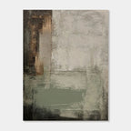 Mid-Century Wabi-Sabi Painting - Sediment