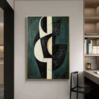 Mid-century Geometric Wall Art - Glyph