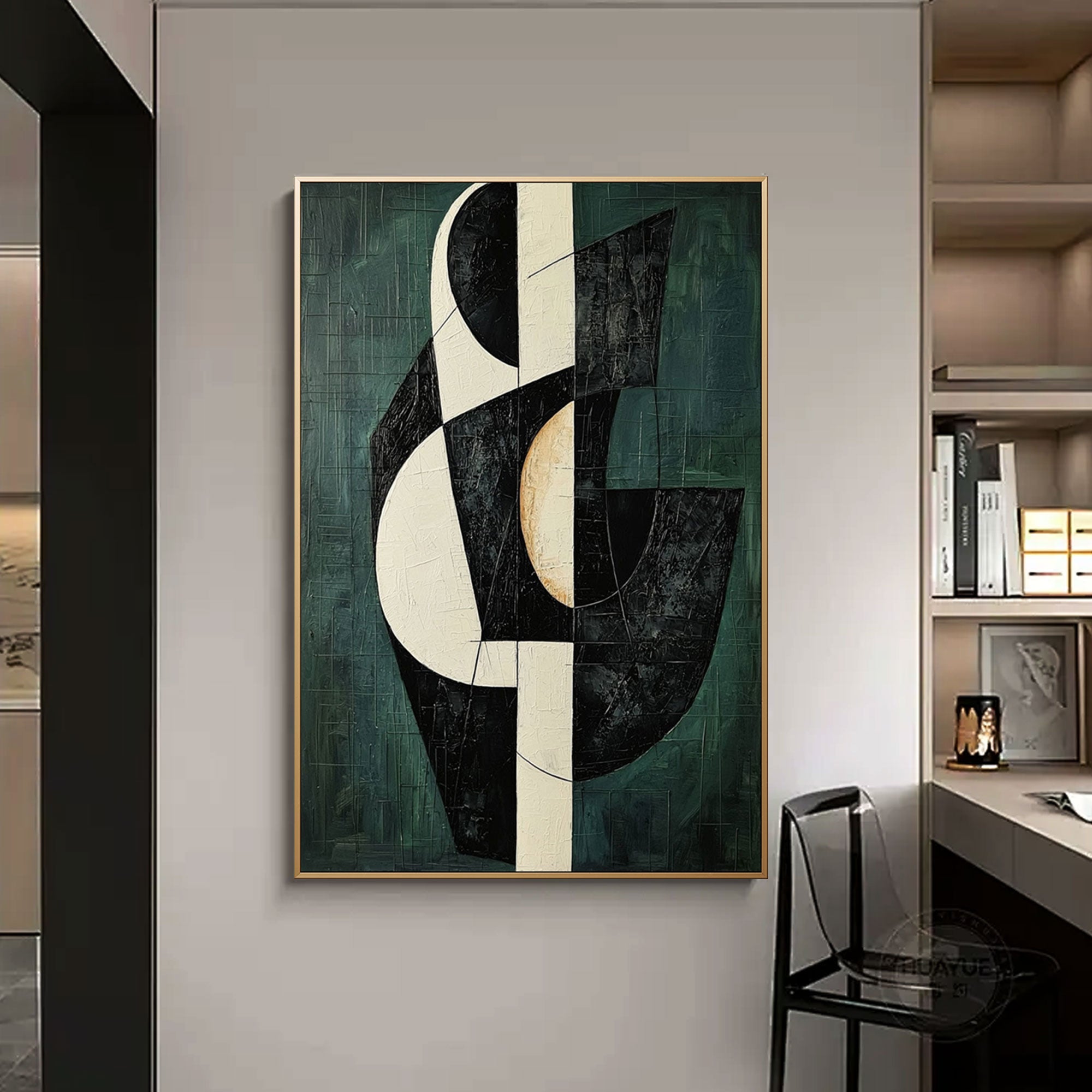Mid-century Geometric Wall Art - Glyph