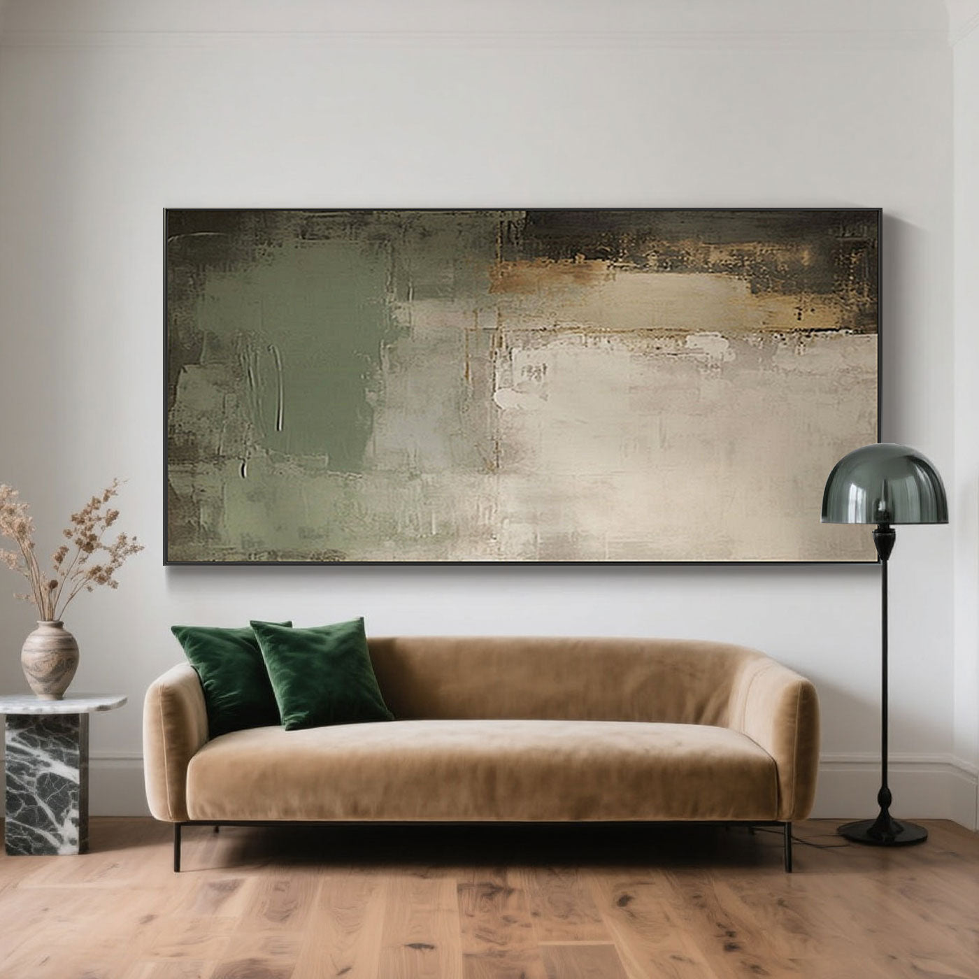 Mid-century Modern Abstract Wall Art - Faded Wall