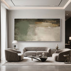 Mid-century Modern Abstract Wall Art - Faded Wall