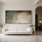 Mid-century Modern Abstract Wall Art - Faded Wall