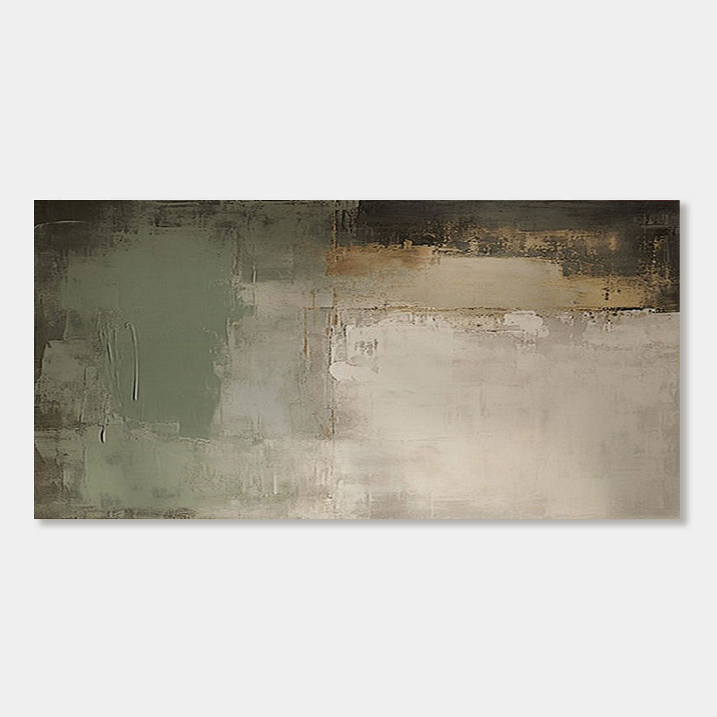 Mid-century Modern Abstract Wall Art - Faded Wall