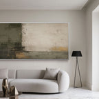 Minimalism Mid-century Modern Wall Art - Quiet Earth