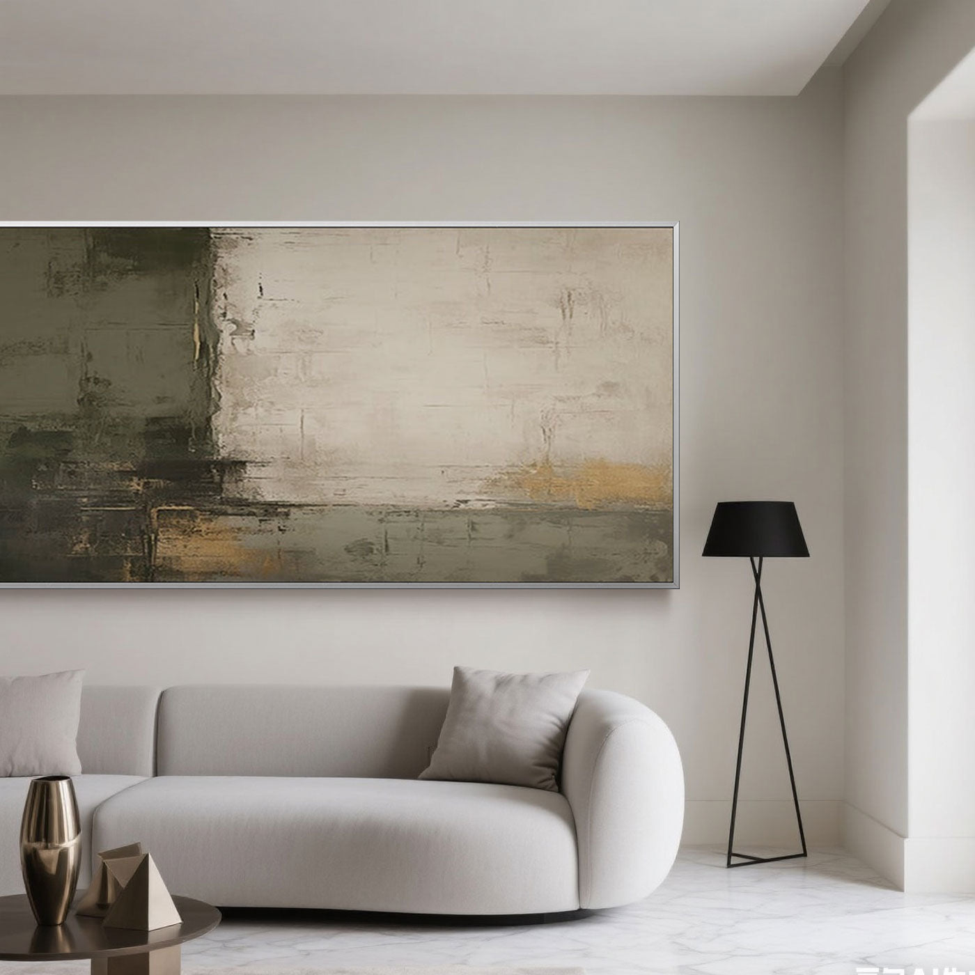 Minimalism Mid-century Modern Wall Art - Quiet Earth