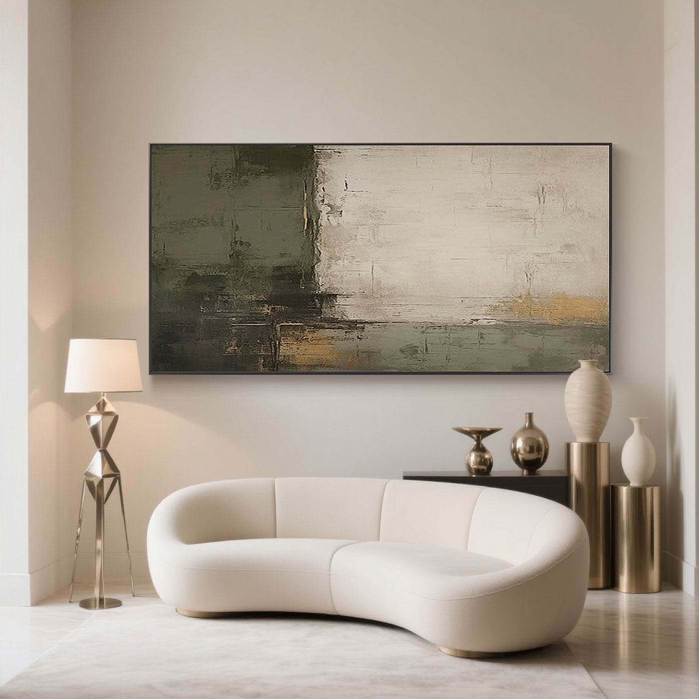 Minimalism Mid-century Modern Wall Art - Quiet Earth