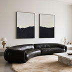 Minimalist Abstract Beach Painting | Divide