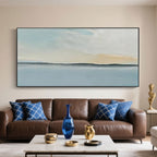 Minimalist Abstract Seascape Wall Art | Horizon