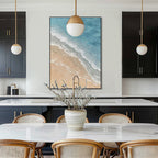 Minimalist Beach And Ocean Art #MB027