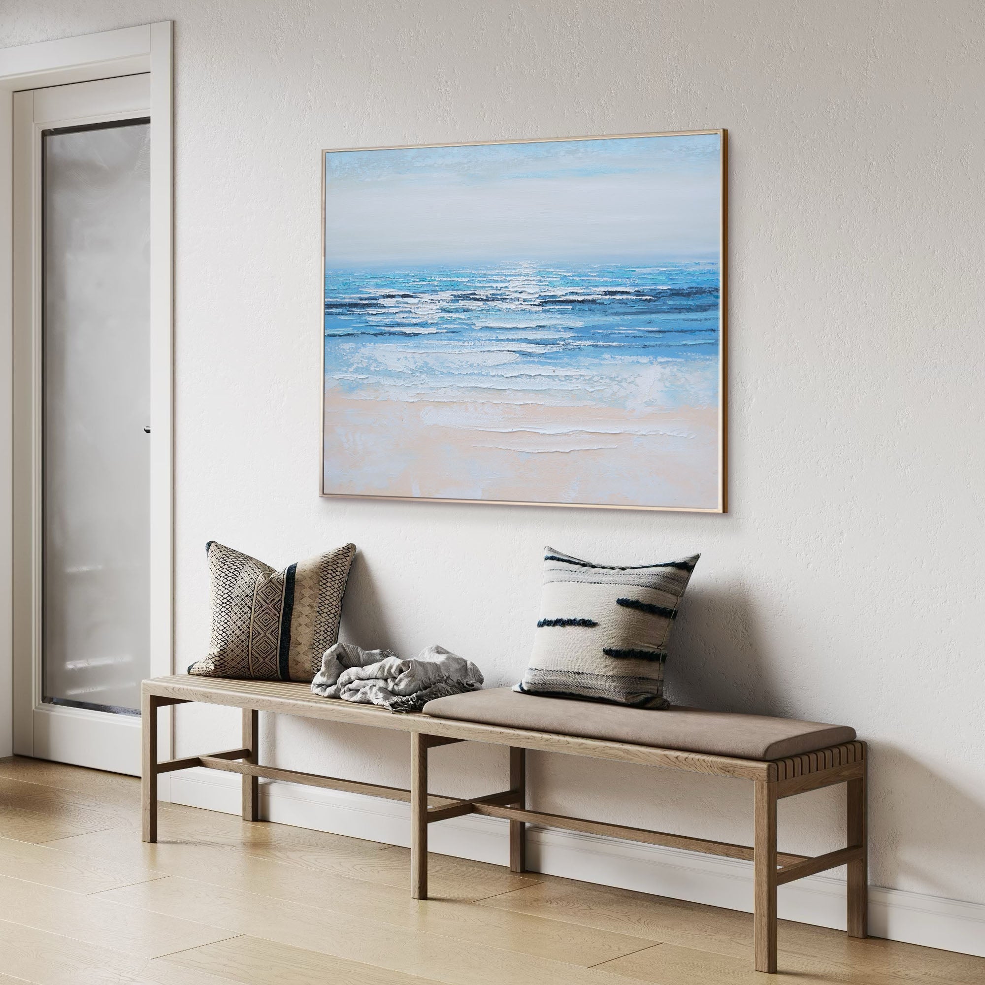 Minimalist Coastal Wall Art | Silent Shore
