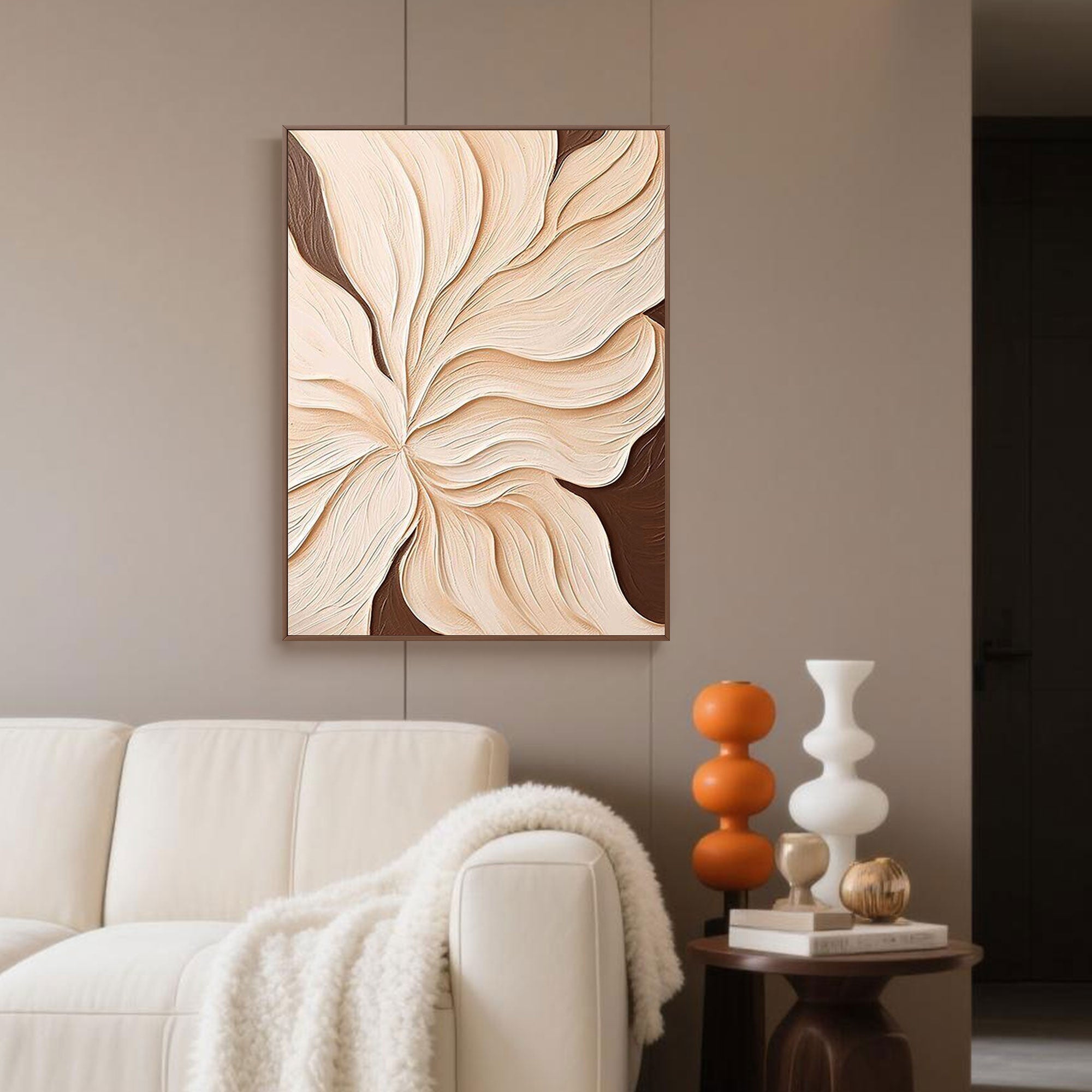 Minimalist Floral Canvas Art | Bloom Empress