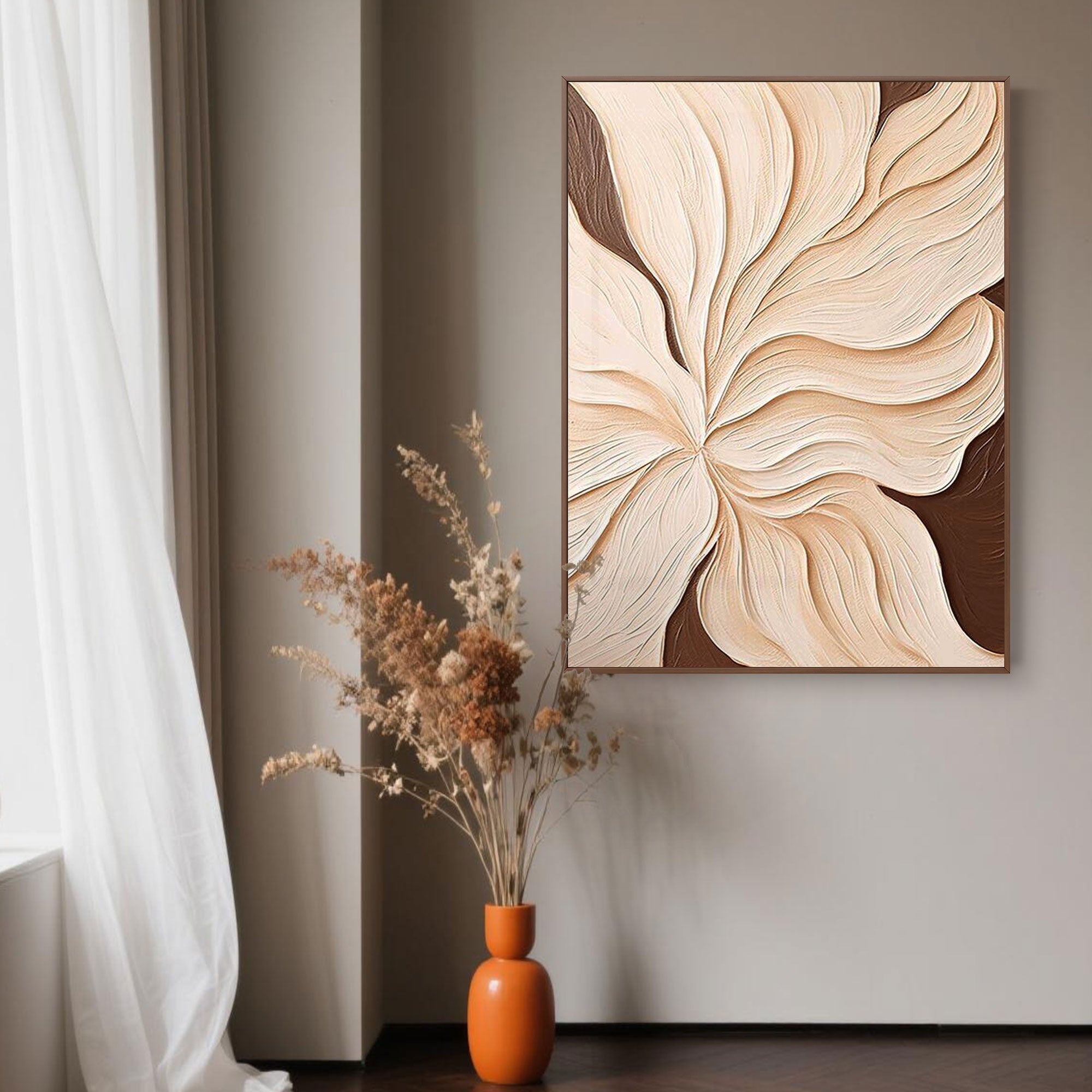 Minimalist Floral Canvas Art | Bloom Empress
