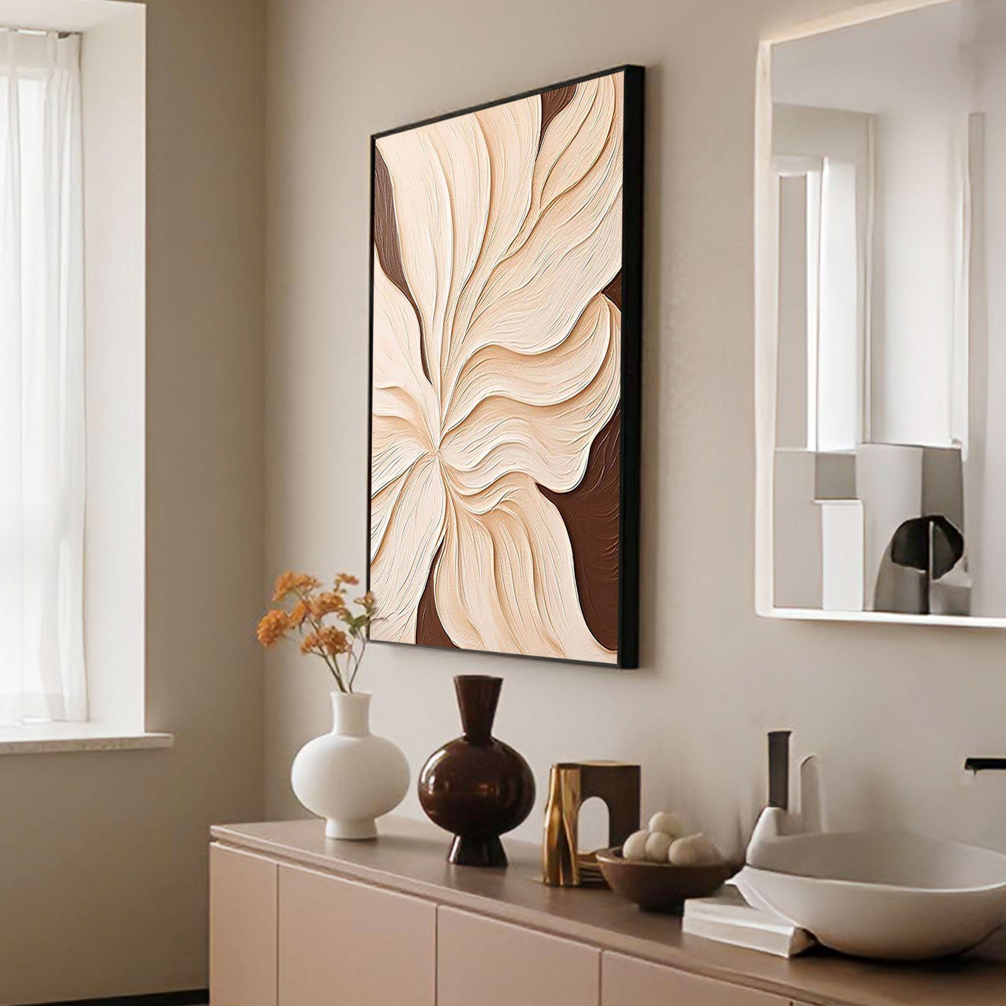 Minimalist Floral Canvas Art | Bloom Empress