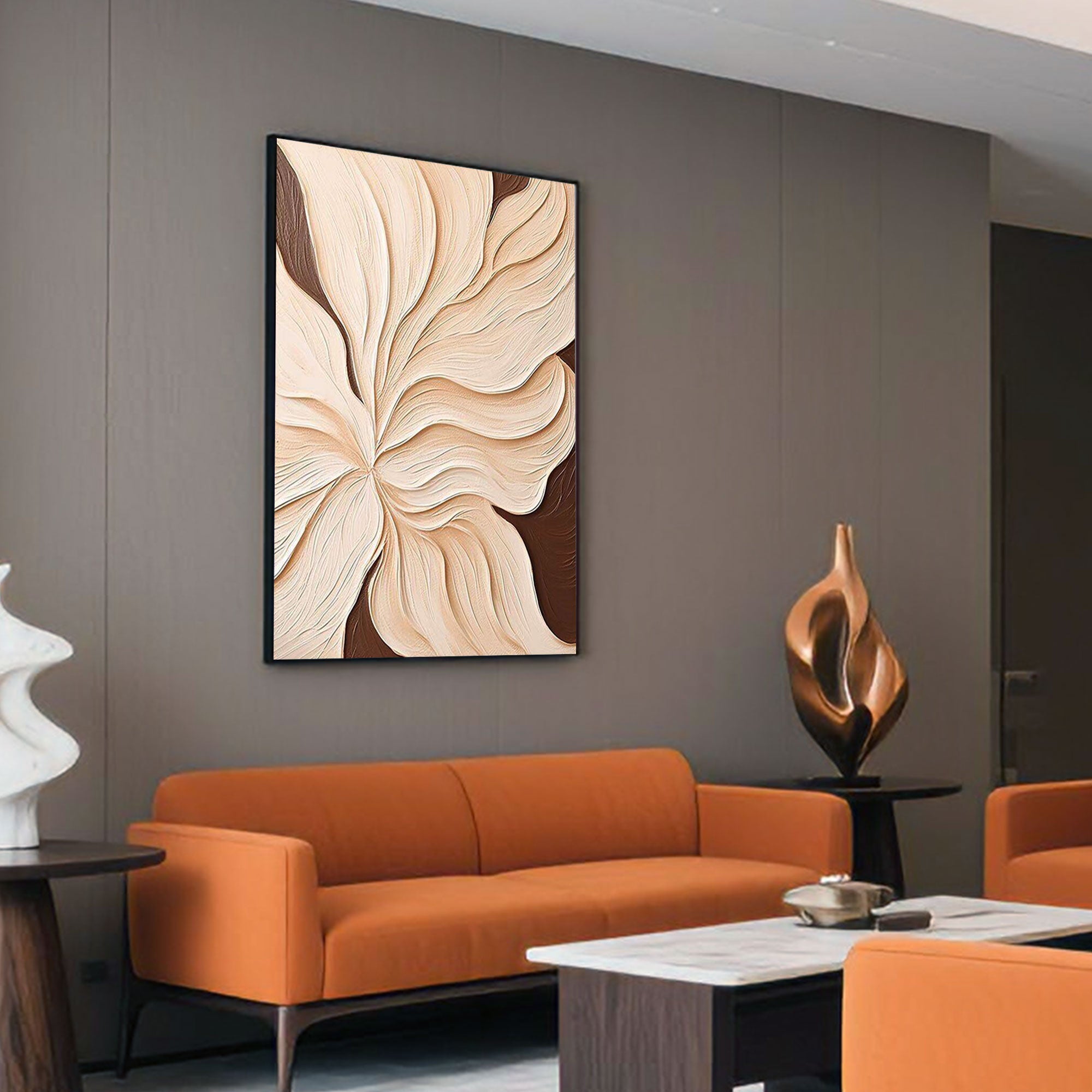 Minimalist Floral Canvas Art | Bloom Empress