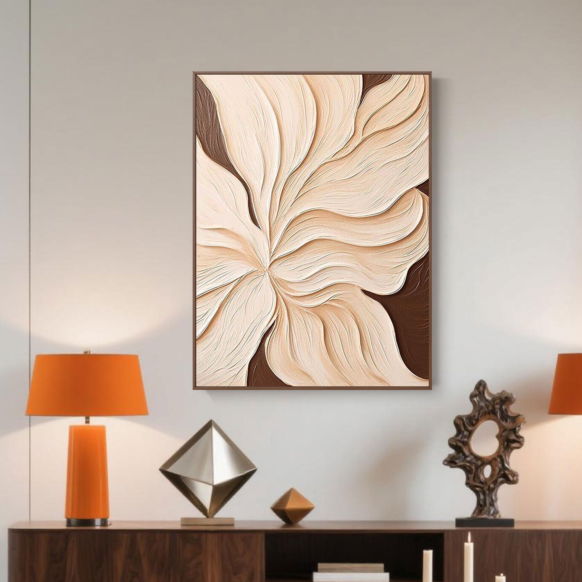 Minimalist Floral Canvas Art | Bloom Empress
