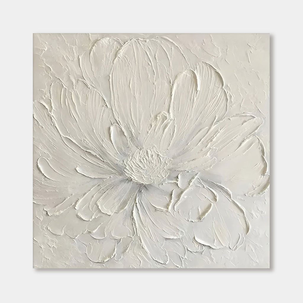 Minimalist Floral Wall Art | Silent Bloom