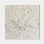 Minimalist Floral Wall Art | Silent Bloom