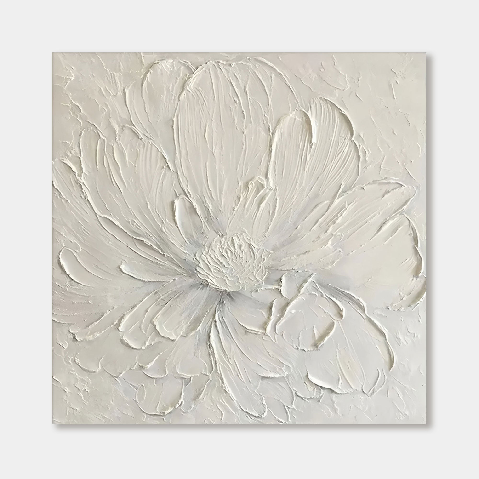Minimalist Floral Wall Art | Silent Bloom