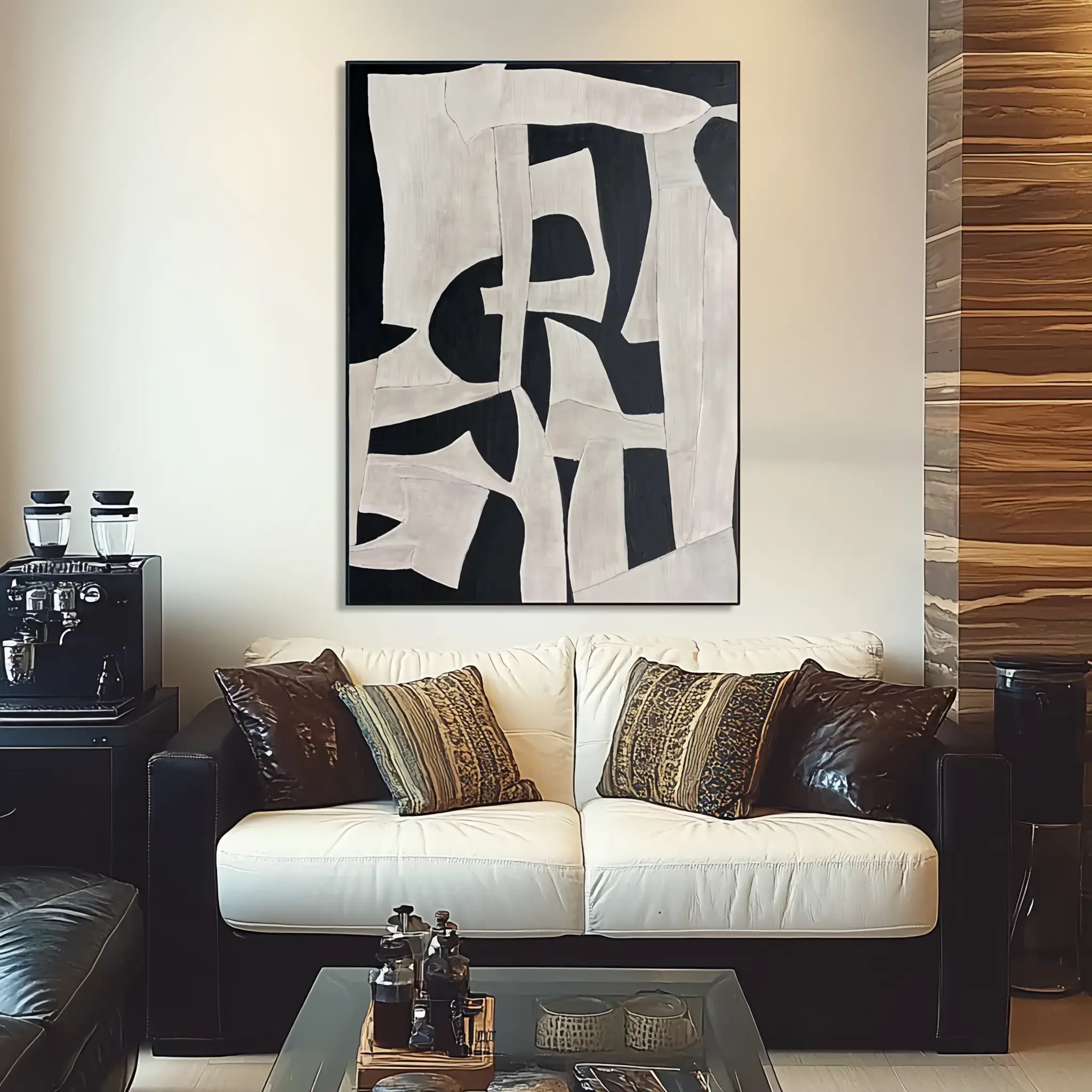 Minimalist Geometric Abstract Art #WS023