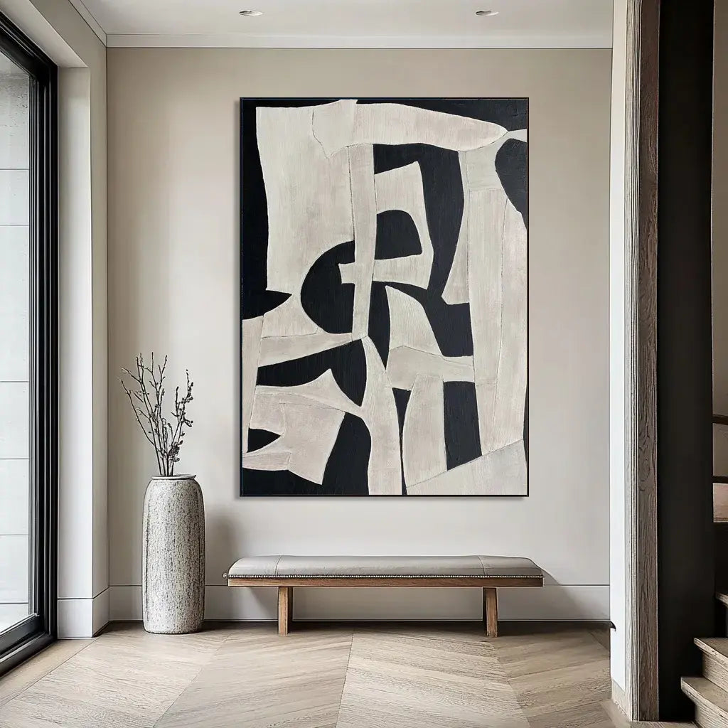Minimalist Geometric Abstract Art #WS023