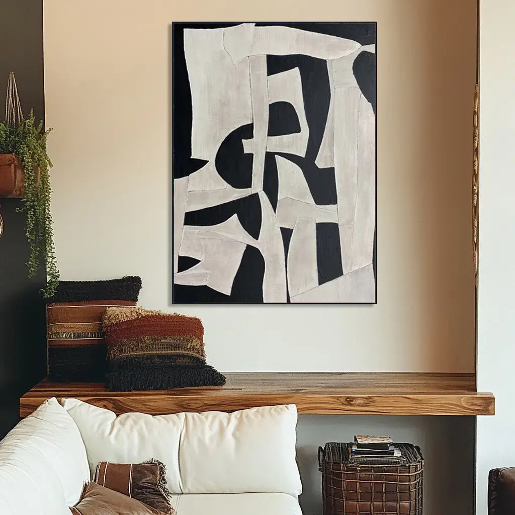 Minimalist Geometric Abstract Art #WS023