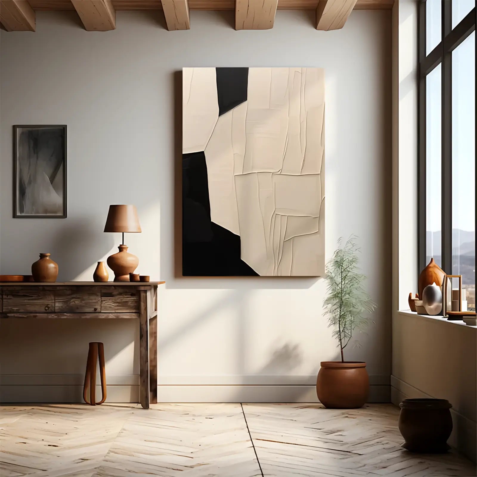 Minimalist Geometric Abstract Art #WS022