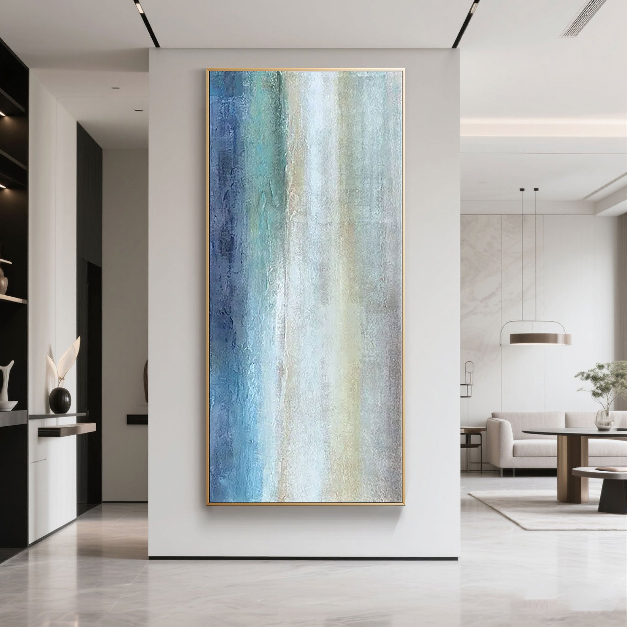 Minimalist Ocean Canvas Art Stillness