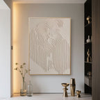 Minimalist Textured Wall Art | Traces