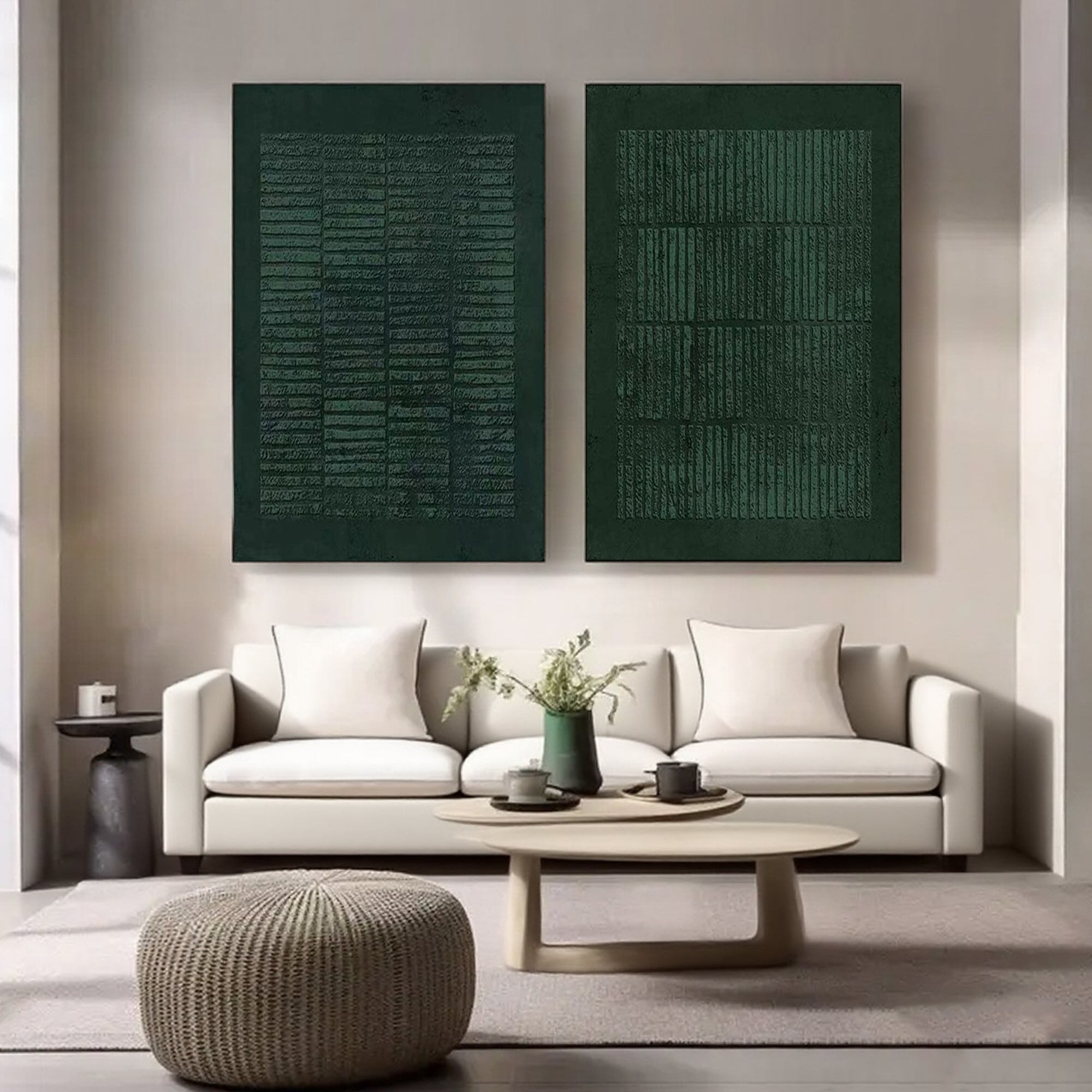 Minimalist Wabi-Sabi Canvas Art | Resonance