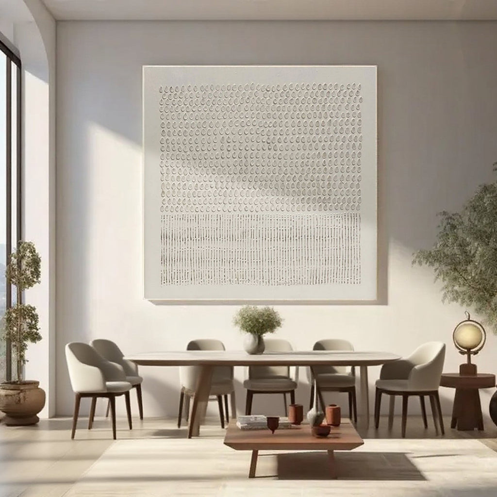 Minimalist Wabi-Sabi Canvas Art | Silent Marks