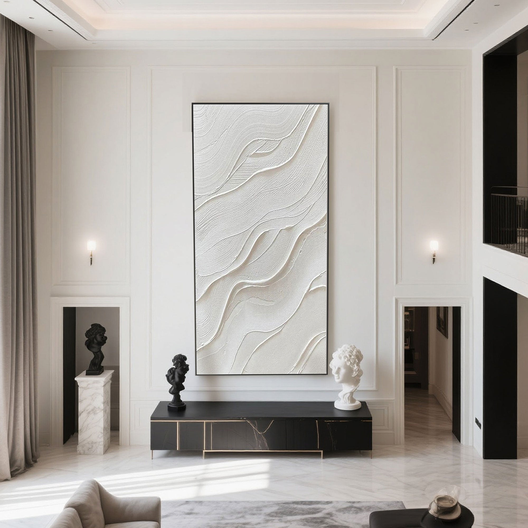 Minimalist Wave Wall Art | Wave Form
