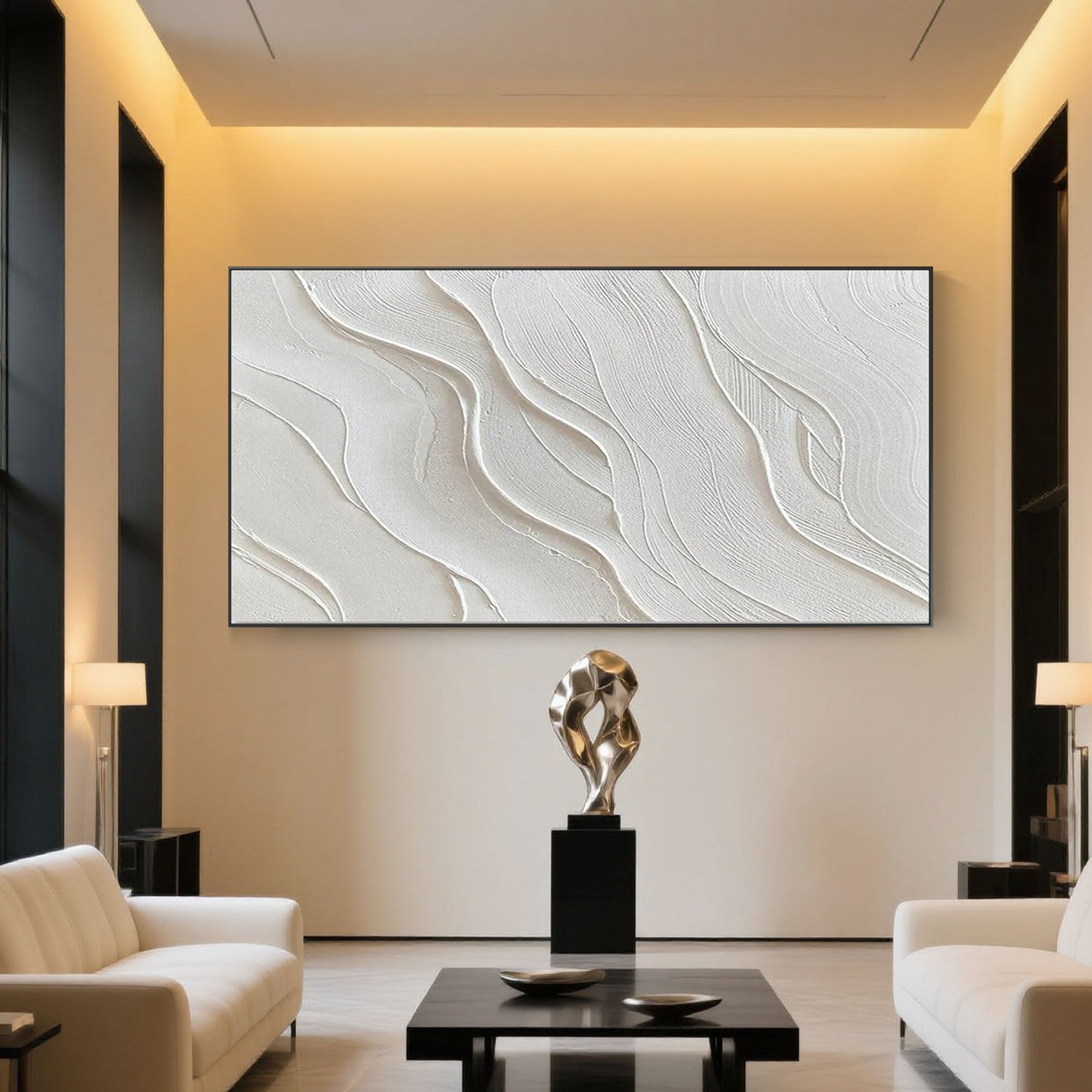 Minimalist Wave Wall Art | Wave Form