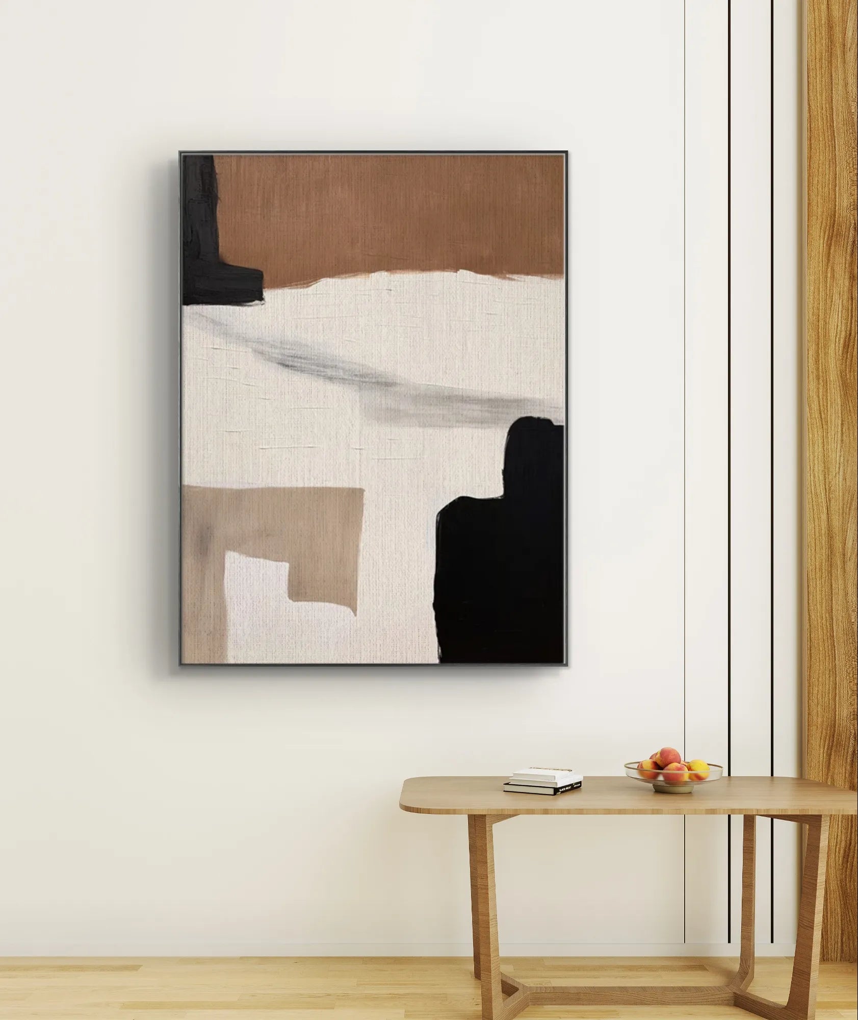 Modern Minimalist Art in Neutral Tones	 #WS014
