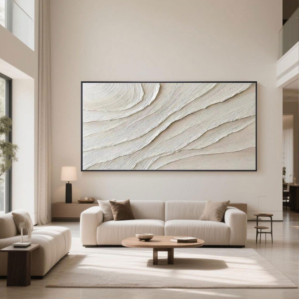 3D Textured Wave Painting | Flow Lines