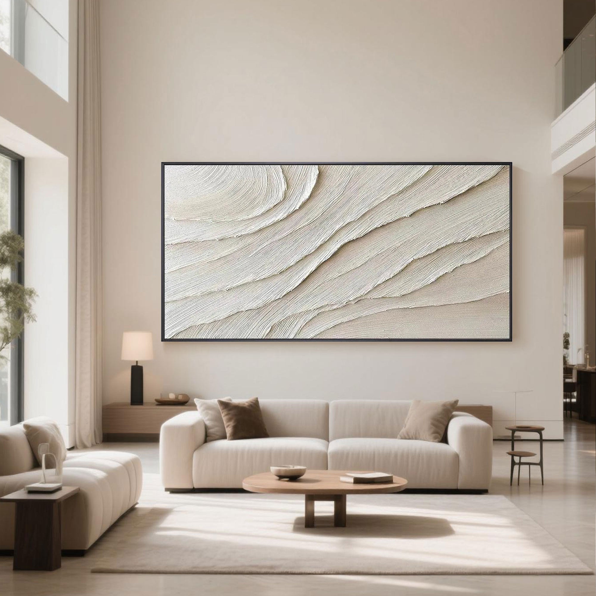 3D Textured Wave Painting | Flow Lines