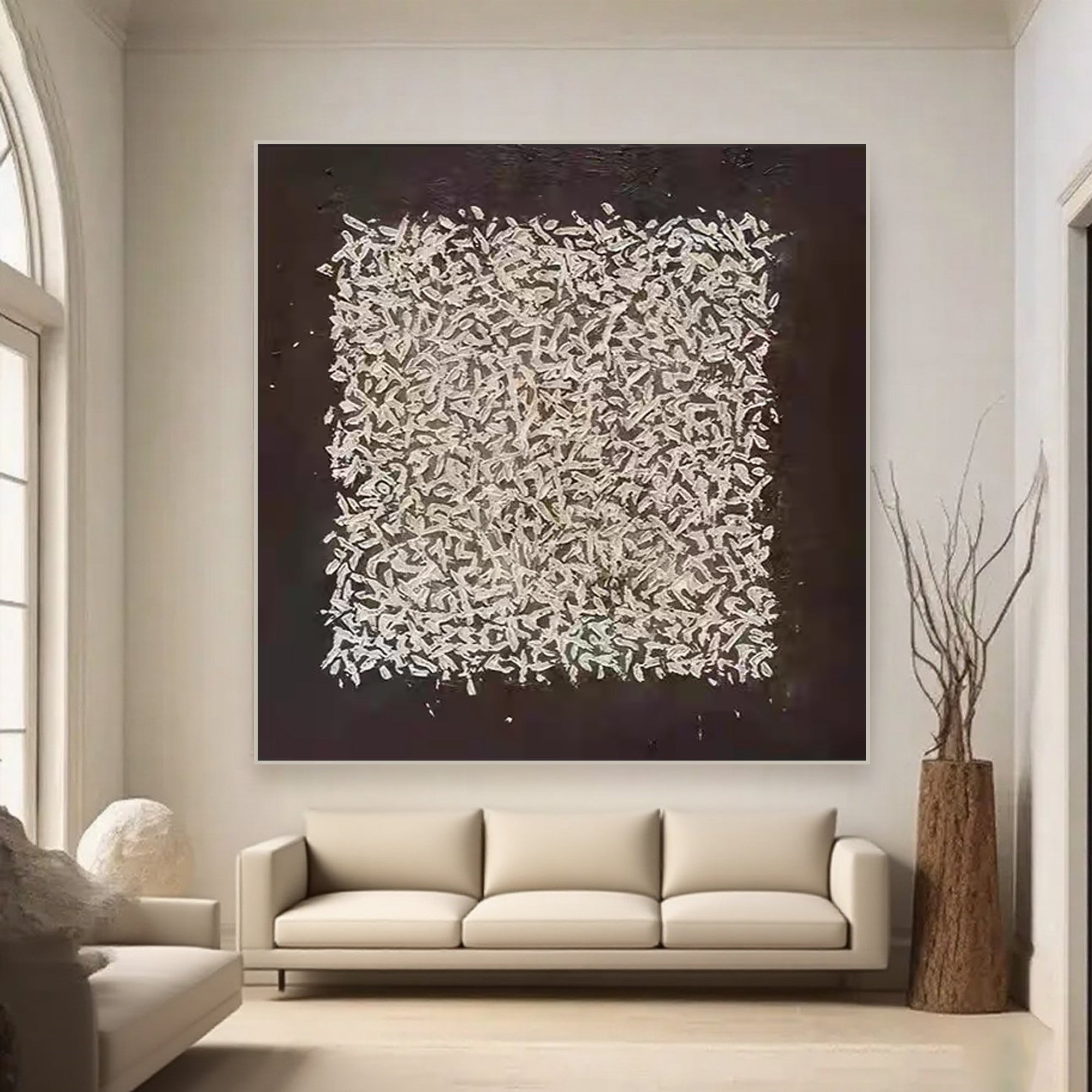 Minimalist Abstract Wall Art - Chaos
