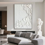 Minimalist Abstract Wave Wall Art - Ethereal Crest
