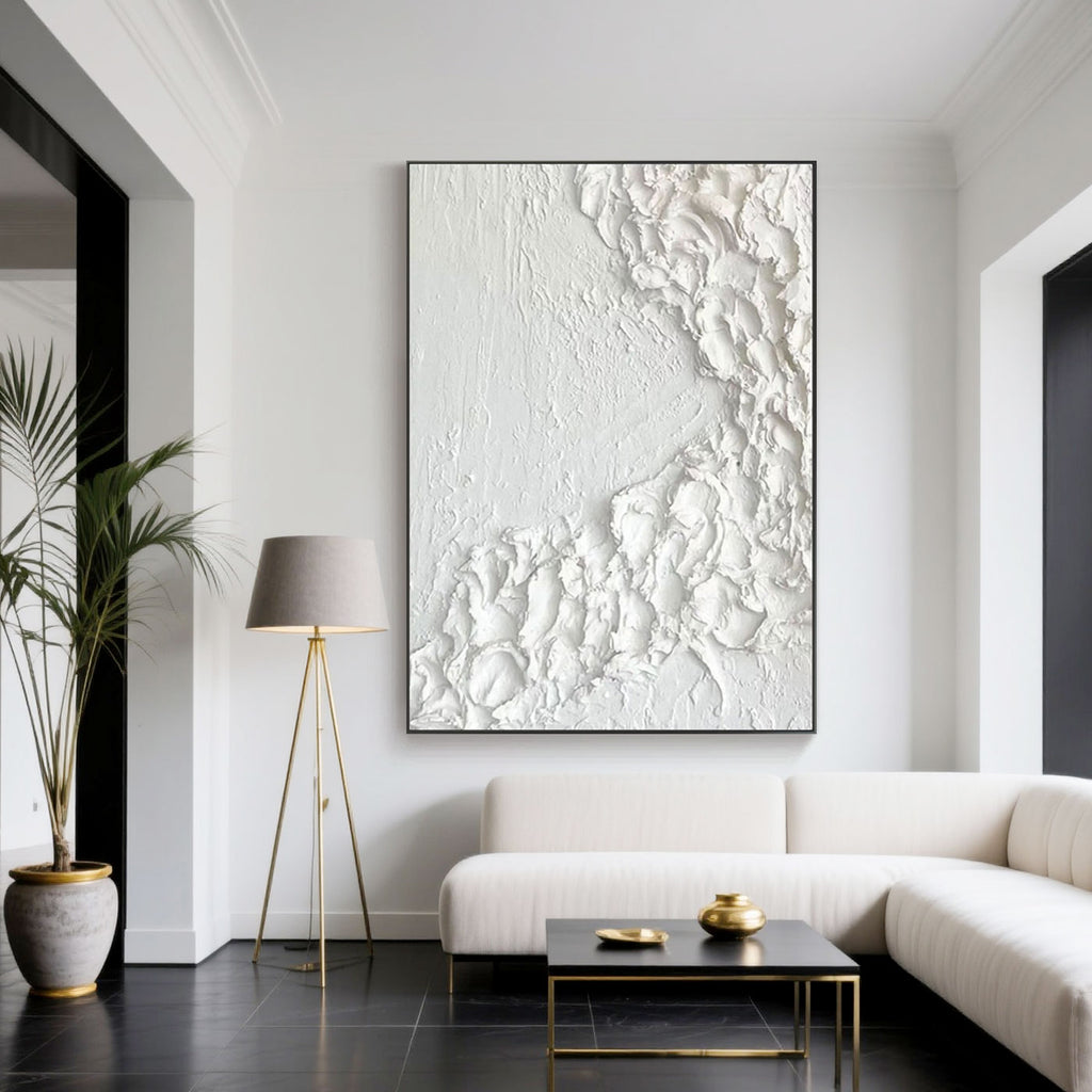 Minimalist Abstract Wave Wall Art - Ethereal Crest