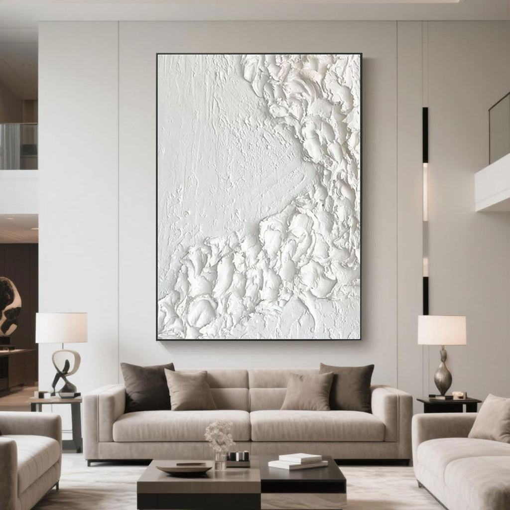Minimalist Abstract Wave Wall Art - Ethereal Crest