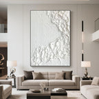 Minimalist Abstract Wave Wall Art - Ethereal Crest
