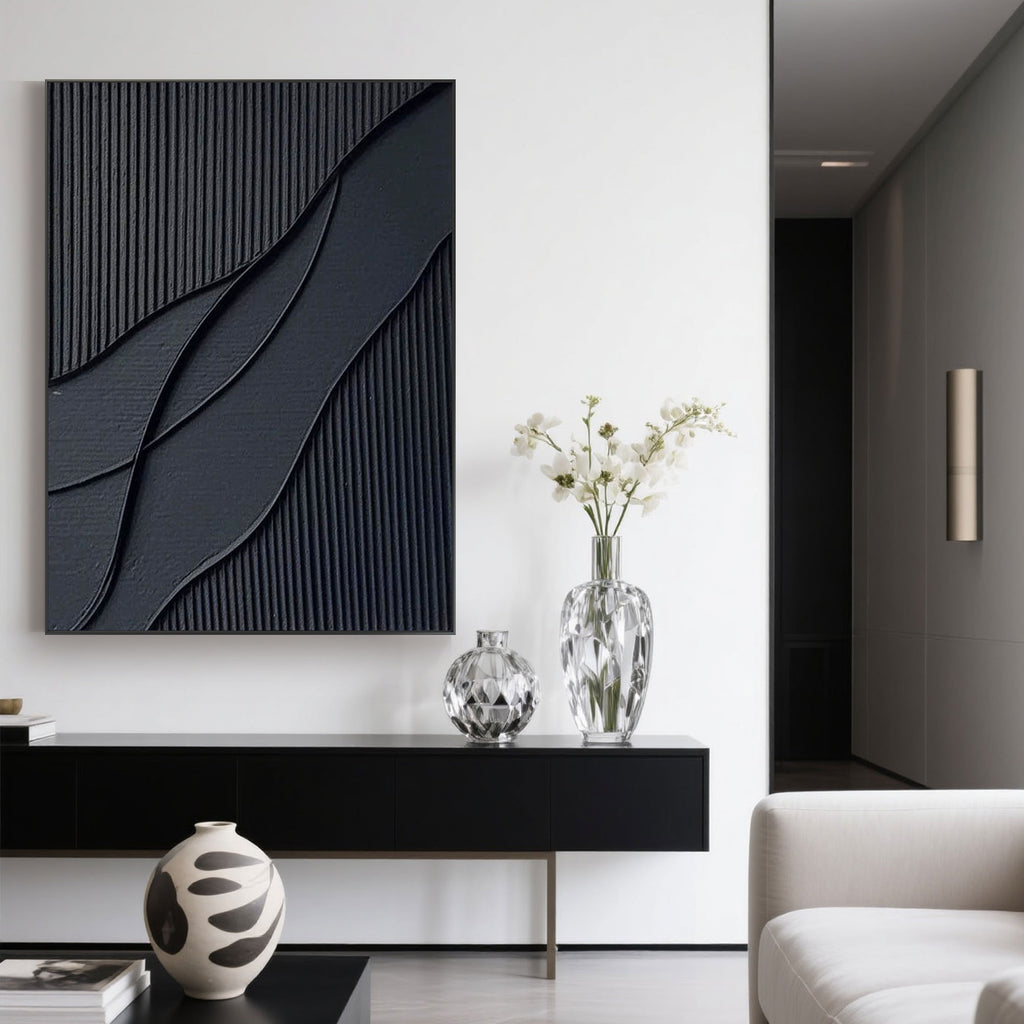 Premium canvas art stretched and framed options