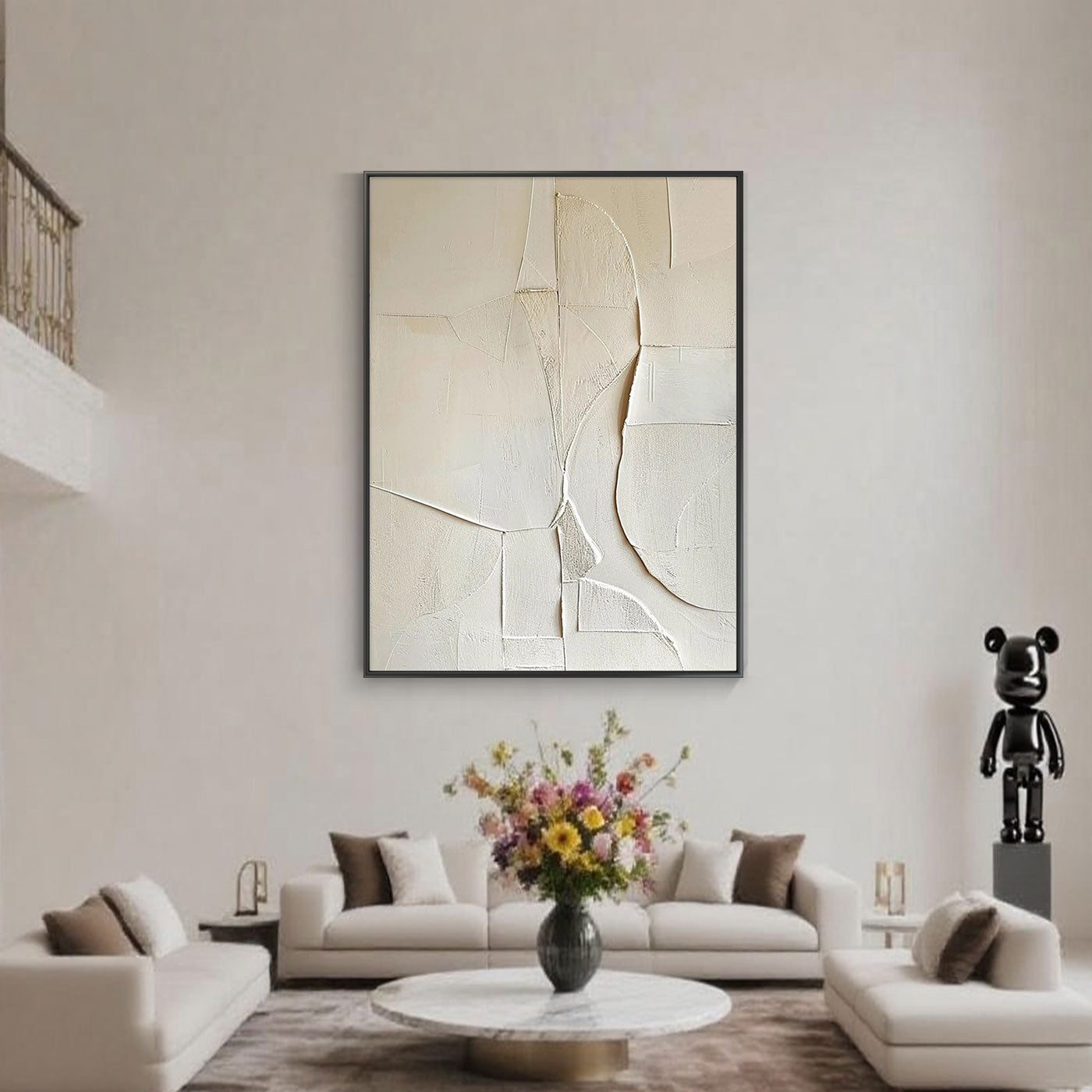 Minimalist Geometric Wall Art - Silent Geometry