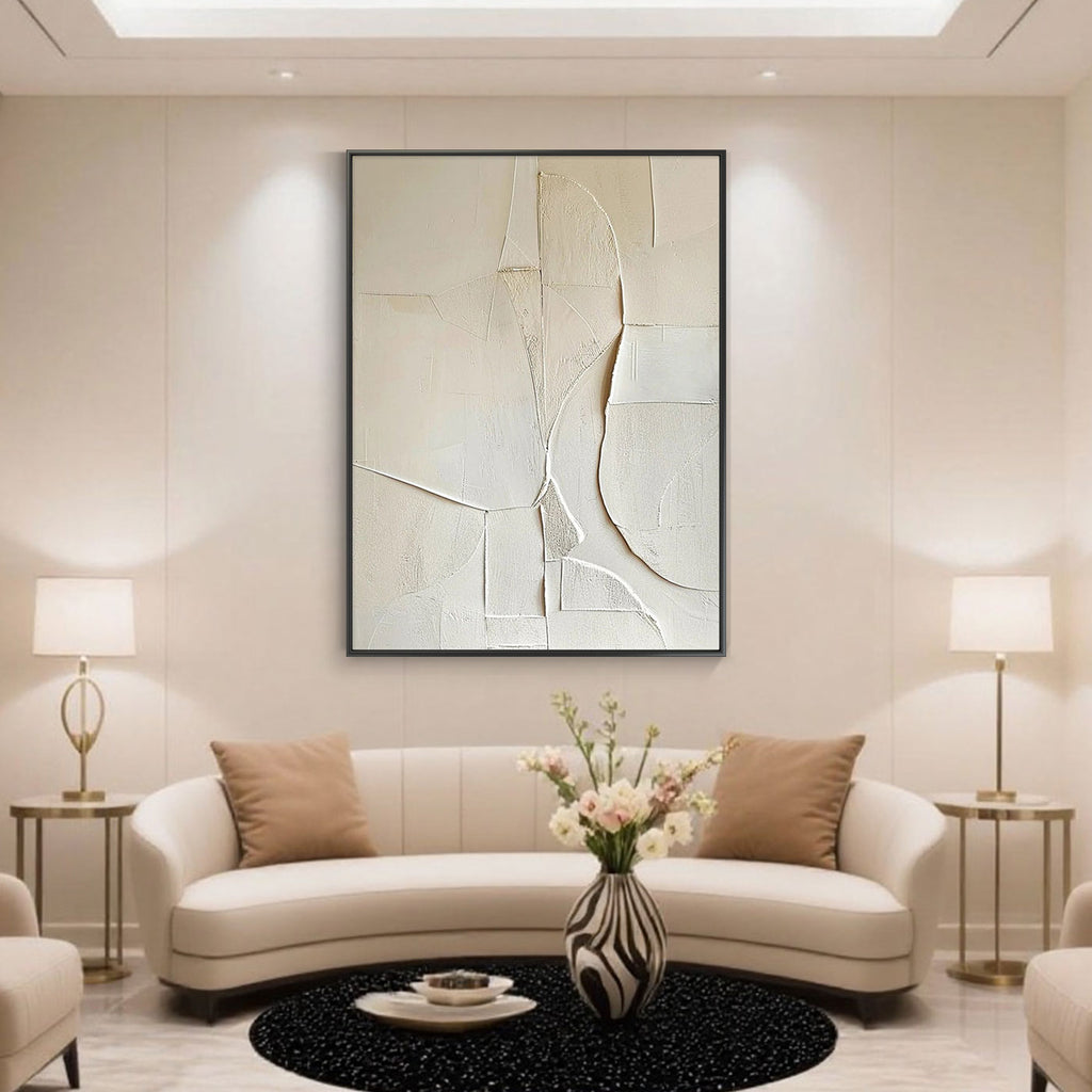 Minimalist Geometric Wall Art - Silent Geometry